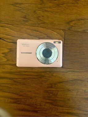 Vivitar Pink Point-and-Shoot Camera
